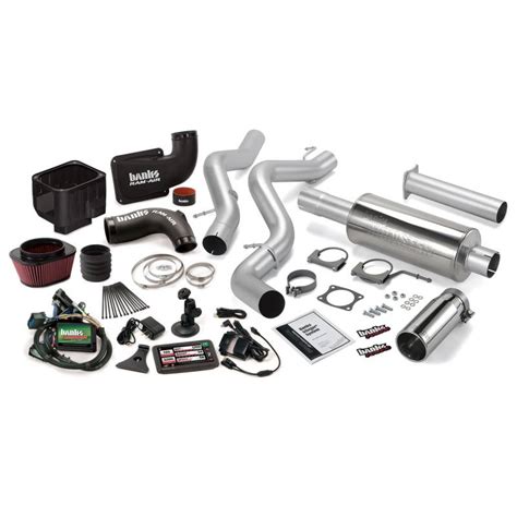 Banks Power 48982 Stinger Bundle Power System With Single Exit Exhaust Chrome Tip