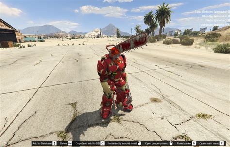 Chainsaw Hulkbuster Man Add On Ped Gta Mods