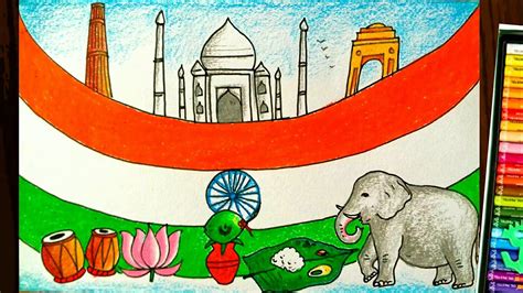 Incredible India Drawings