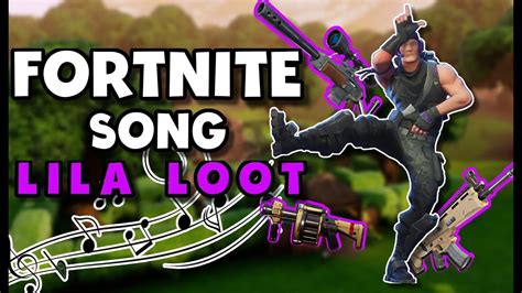 LILA LOOT Fortnite Song By HUBI Rock Gamer Song YouTube