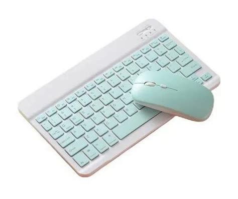 TECLADO MOUSE BLUETOOTH RECARGABLE COMBO LEDSTAR AS 100 Baiz