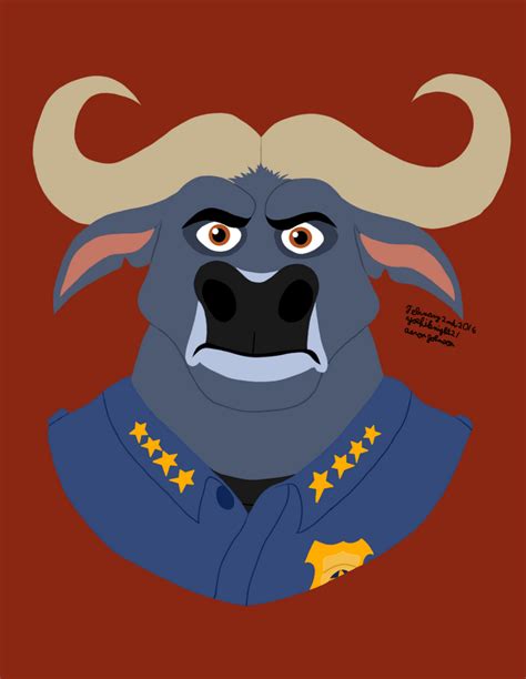 Chief Bogo Disney By Yoshiknight2 On Deviantart