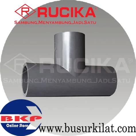 TEE 1 INCH PVC RUCIKA AW SAMBUNGAN PIPA Reducer Tee Rucika