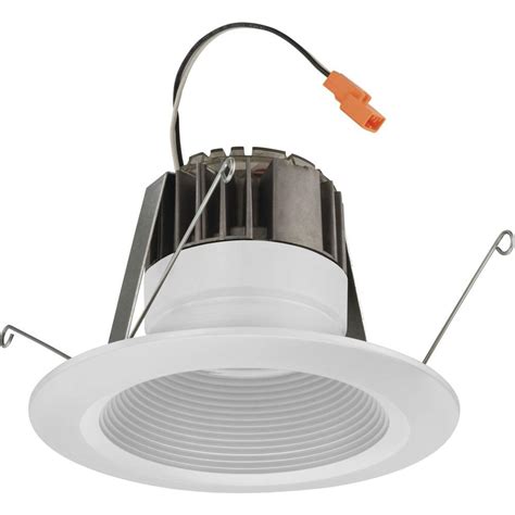 Lithonia Lighting® Lk5bmw Led M4 5 Inch Led Matte White Recessed Baffle