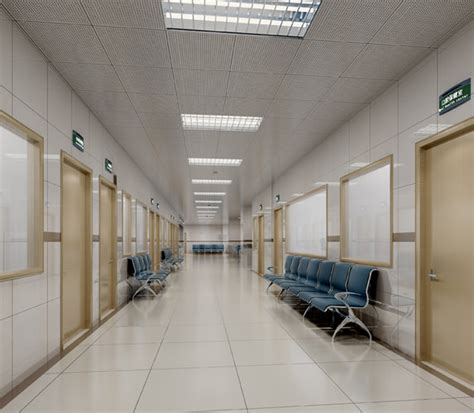 Hospital interior 3D model | CGTrader