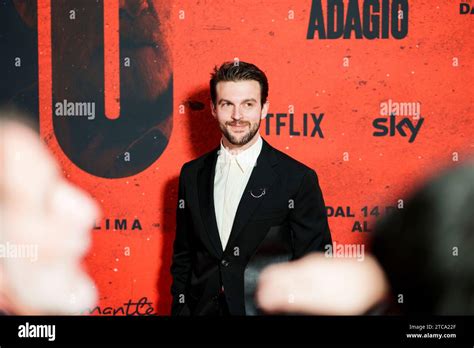 Rome Italy December 11 Lorenzo Adorni Attends The Red Carpet For