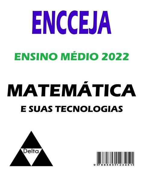 Apostila Encceja Ensino Médio Matemática E Suas Tecnologias