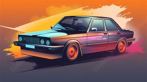 Car Motor Vehicle Retro Powerpoint Background For Free Download Slidesdocs