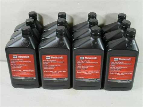 Genuine Ford Motorcraft Full Synthetic Manual Trans Fluid XT M5 QS One