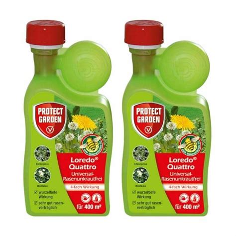 2 x Désherbant jardin gazon herbicide pelouse mauvaise herbe Protect