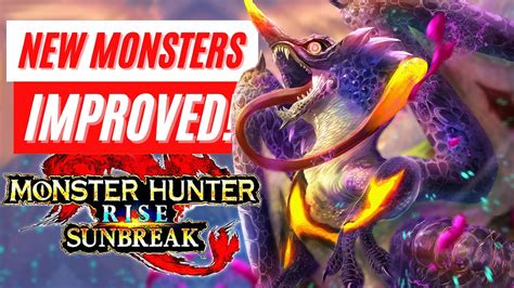 Monster Hunter Rise Sunbreak New Monsters Massive Upgrade Mhr Sunbreak