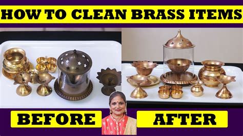 पीतल के बर्तन को साफ़ करने का आसान तरीका How To Clean Brass Pooja Items 3 Ways To Clean