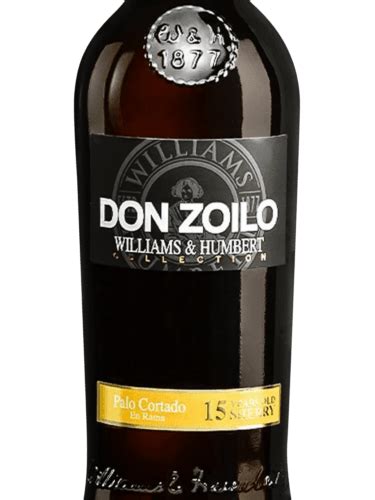 Williams Humbert Don Zoilo 15 Years Old Palo Cortado Sherry Vivino US