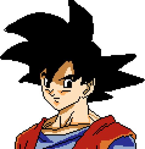 Pixilart Goku Base Form By Atobin0002