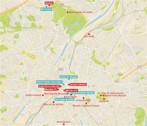 27 Top Attractions And Things To Do In Brussels With Map Touropia