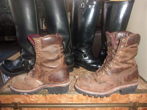 Chippewa Super Logger Boots Steal Toe Work Boots Biker Boots Etsy
