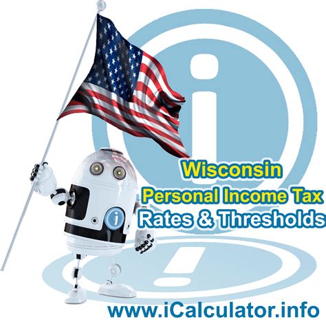 Wisconsin State Tax Tables 2023 | US iCalculator™