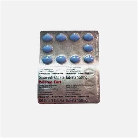 150 Mg P Force Fort Tablets At Rs 222 Stripe In Nagpur ID 24890371048