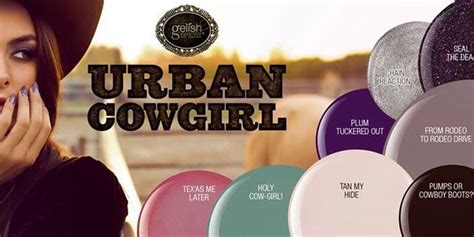 È Arrivata La Nuova Collezione Gelish Urban Cow Girl Fluide De Beauté