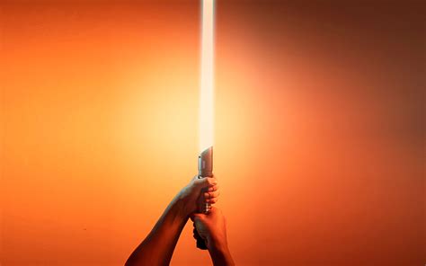 A real-life Star Wars lightsaber!