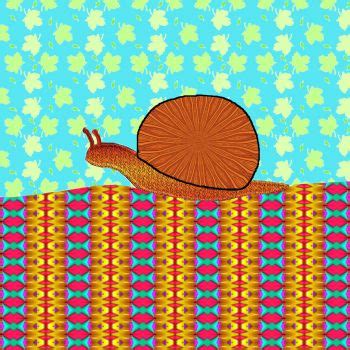 Solve SNAIL ON A PATTERN Jigsaw Puzzle Online With 225 Pieces