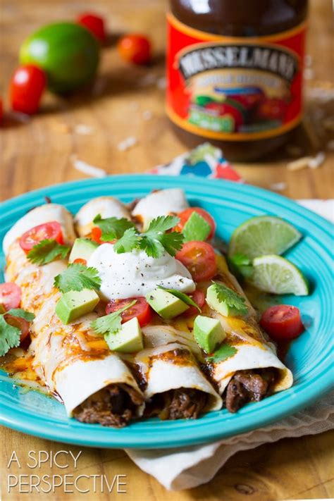 Slow Cooker Beef Enchilada Recipe A Spicy Perspective