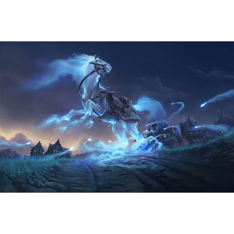 phantom steed print original magic art