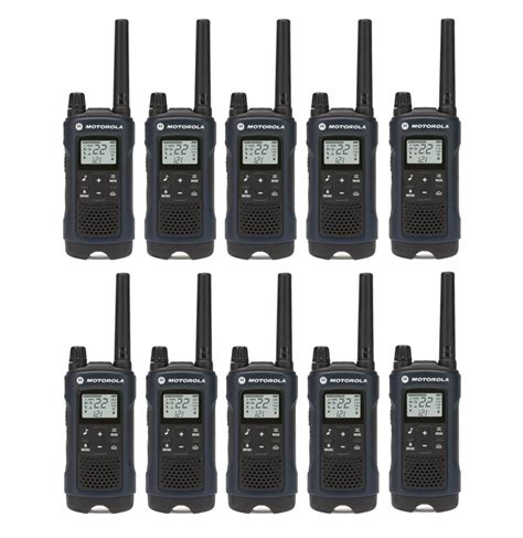 Motorola Talkabout T400 Walkie Talkie Set 35 Mile Two Way Radio 4 Pack