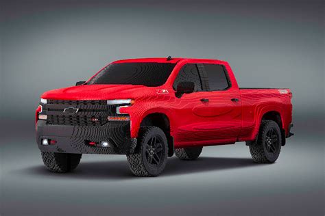 Chevrolet Has Another Life Size LEGO Build This Time Its A Silverado