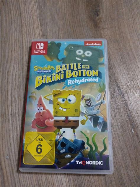 Spongebob Schwammkopf Battle For Bikini Bottom Nintendo Switch In Nordrhein Westfalen