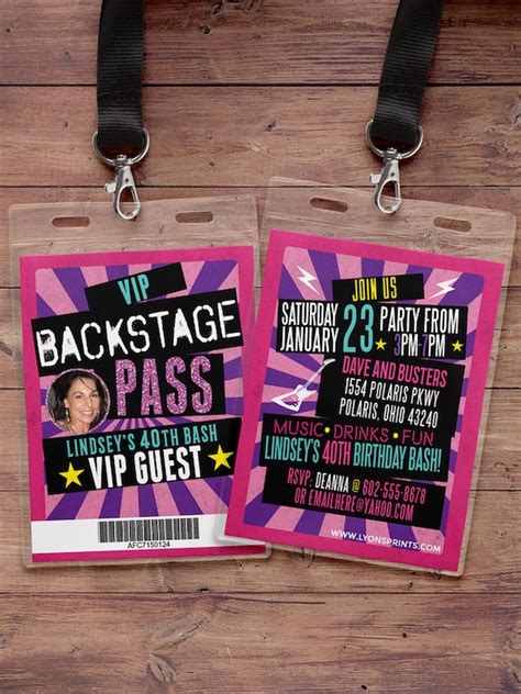 Concert Vip Pass