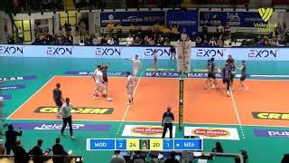 Vero Volley Monza Vs Valsa Group Modena Fivb Superlega Match