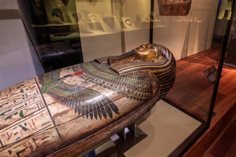 Coffin Of Taremetchenbastet Ancient Egyptian Sarcophagus At National