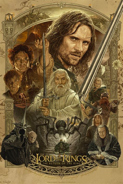 Juan Burgos The Lord Of The Rings The Return Of The King Timed Edit