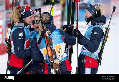 Ruhpolding Allemagne 14th Janvier 2023 Biathlon Coupe Du Monde