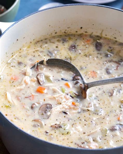 Creamy Chicken Wild Rice Soup So Hearty The Chunky Chef