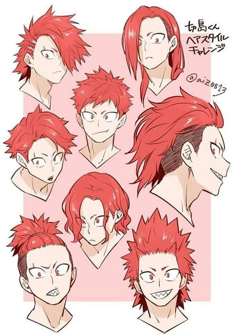 Imágenes De Kirishima Eijiro 11 Anime Hair Hero Character Art