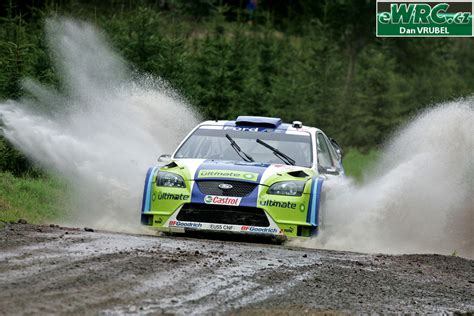 Gr Nholm Marcus Rautiainen Timo Ford Focus Rs Wrc Rally Japan