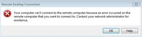 How To Fix Remote Desktop Can T Connect To The Remote Computer