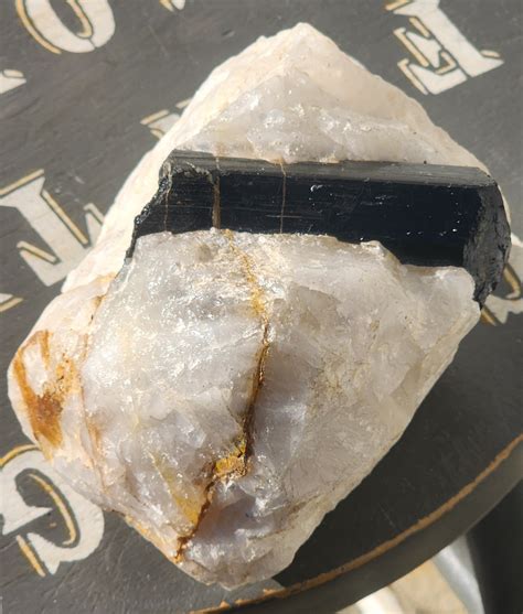 Quartz And Black Tourmaline Inclusion Carolina Prospectors Llc