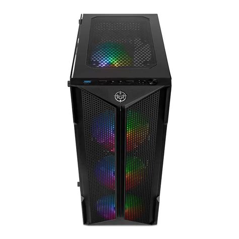 Gabinete Gamer Tgt Skylancer V Argb Mid Tower Lateral De Vidro