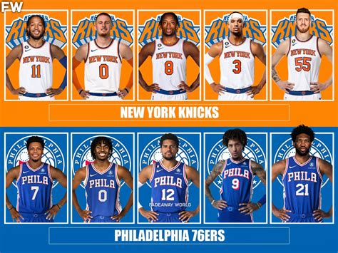 New York Knicks Vs Philadelphia 76ers Analysis Comparison