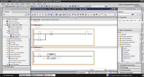 Siemens PLCSIMs New Interface In TIA Portal V18