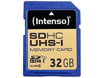 Intenso Premium SDHC Speicherkarte 32 GB Class 10 UHS I