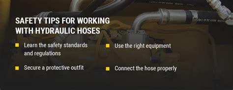 Safety And Maintenance Tips For Hydraulic Hoses