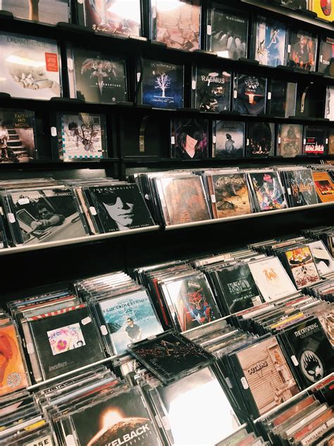 Collection of assorted music discs in shop · Free Stock Photo