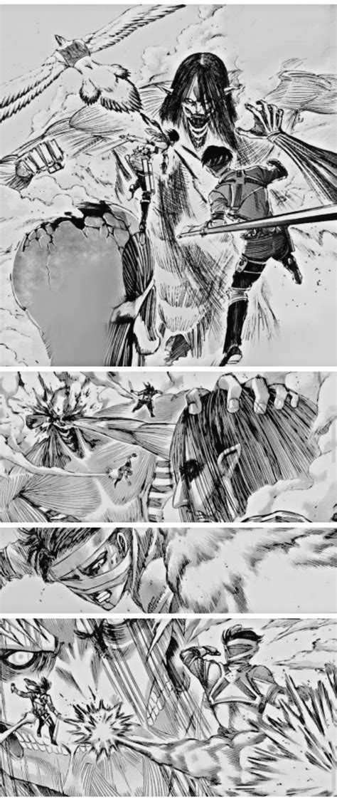 [ SPOILERS ] eren's founding titan vs armin's colossus titan & the ackermans in 2022 | Attack on ...