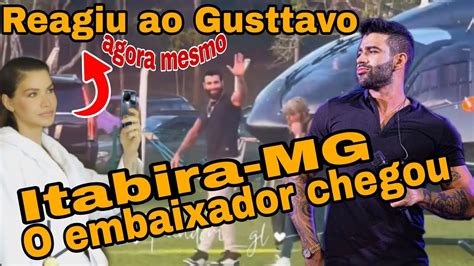 Gusttavo Lima Chegou E Andressa Suita N O Resistiu Ao Embaixador E