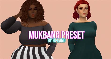 Sims 4 Thicc Body Preset