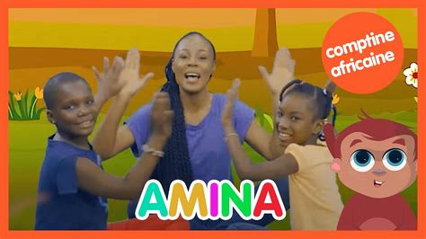 Amina Vo Comptine Avec Paroles Les Amis De Boubi Youtube